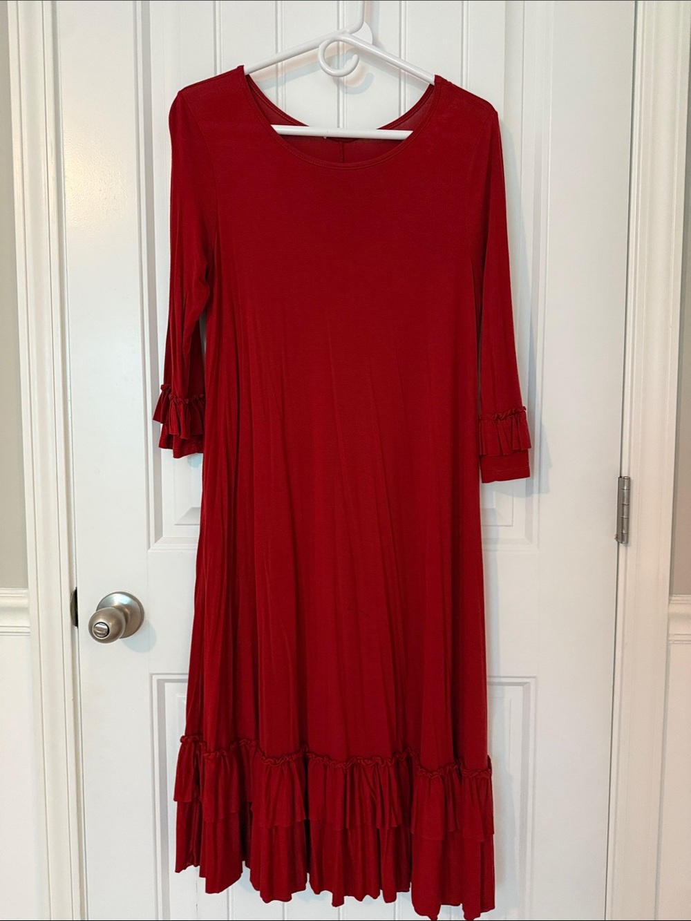 Ruffled Hem Women’s Dress
